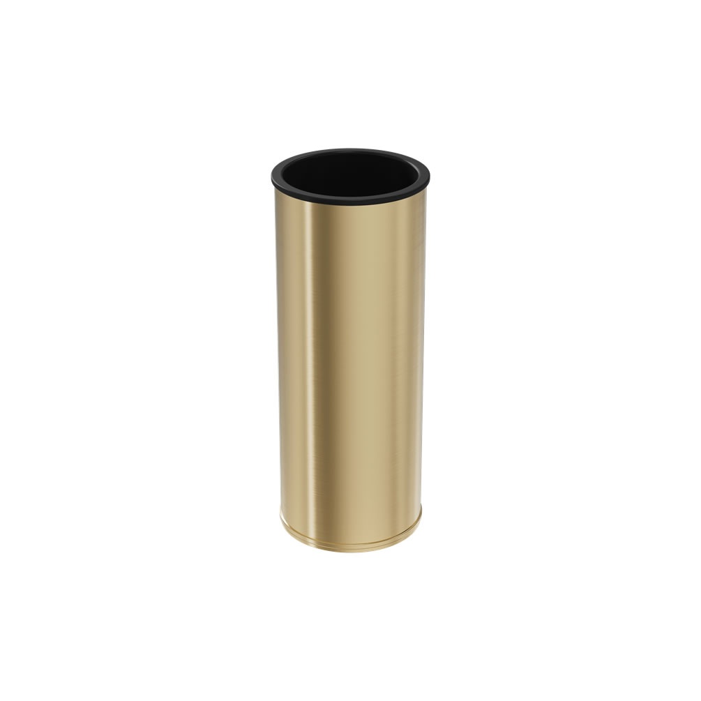 Cutout image of Crosswater MPRO Brushed Brass Freestanding Tumbler Holder